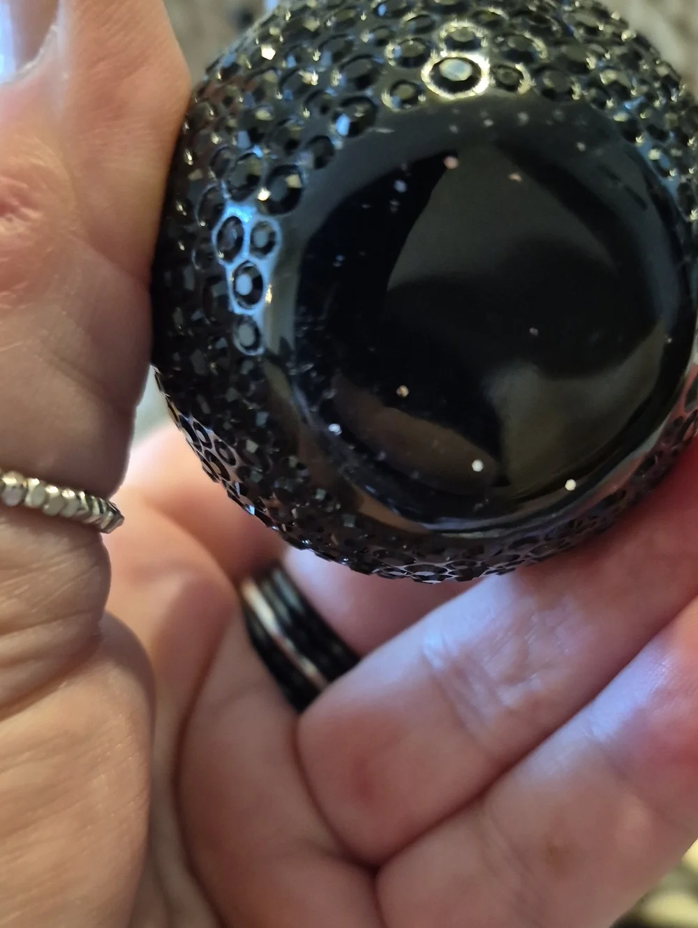 NWT Coach Crystal Apple Bag Charm [C9-5]